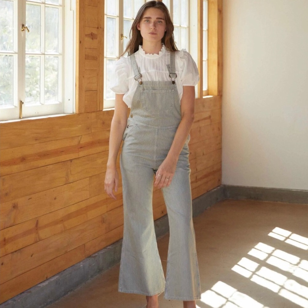 Christy Dawn Billy Overall Railroad Stripe 27